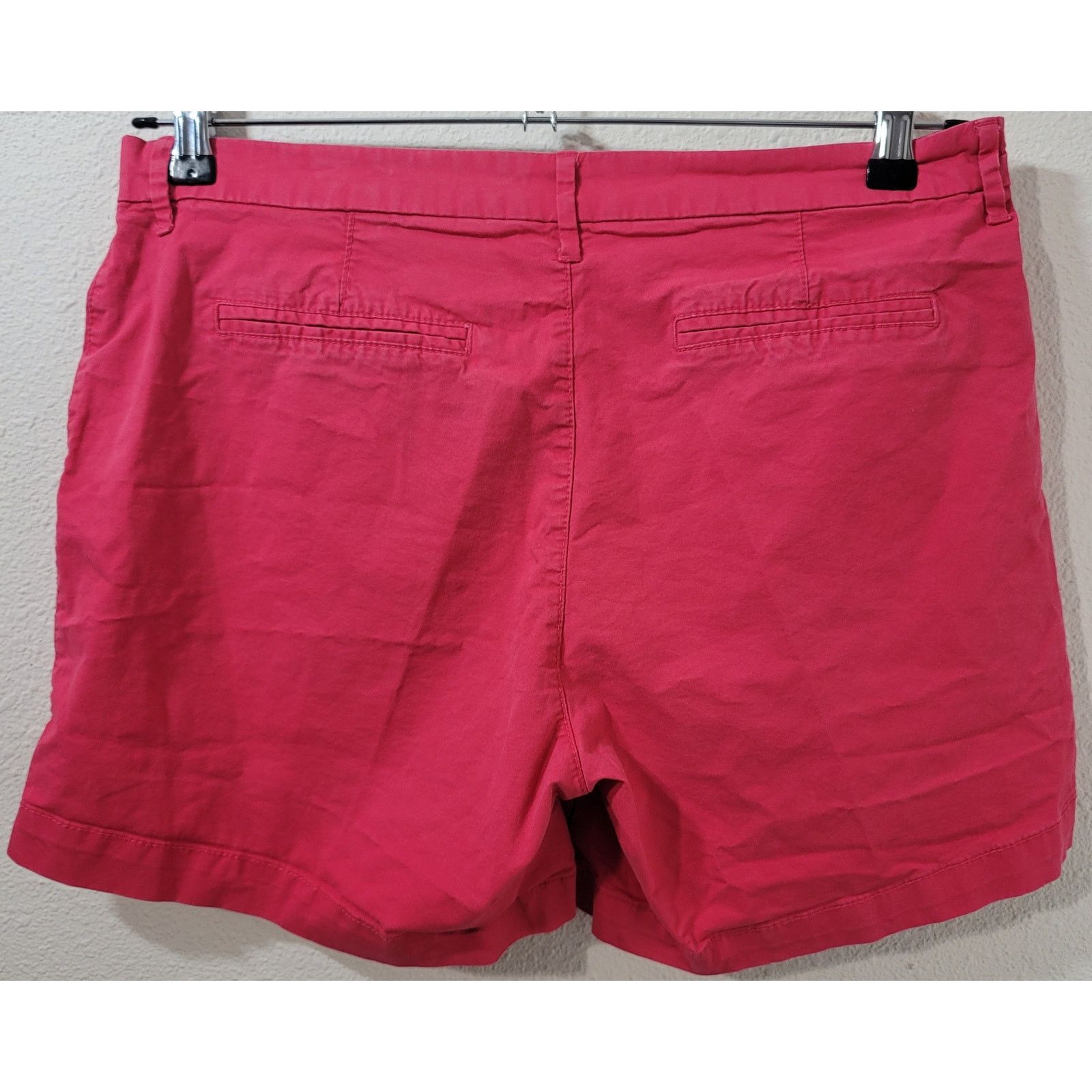 Old Navy Old Navy Pink Flat Front Chino Shorts 10 Lightweight Size 32" / US 10 / IT 46 - 2 Thumbnail