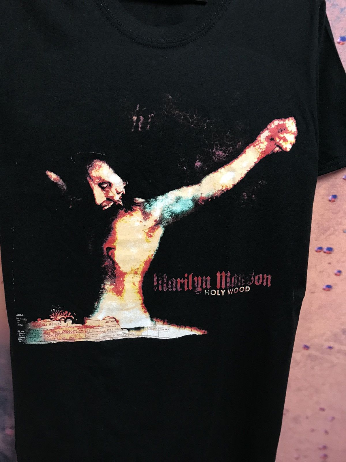 Band Tees Vintage Marilyn Manson band rock tee Size US M / EU 48-50 / 2 - 2 Thumbnail