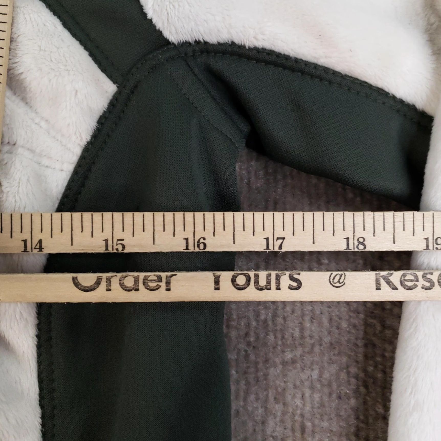 Vintage Columbia Jacket Womens Small Green White Omni-Heat Full Zip Thermal Fleece Coat Size S / US 4 / IT 40 - 3 Thumbnail
