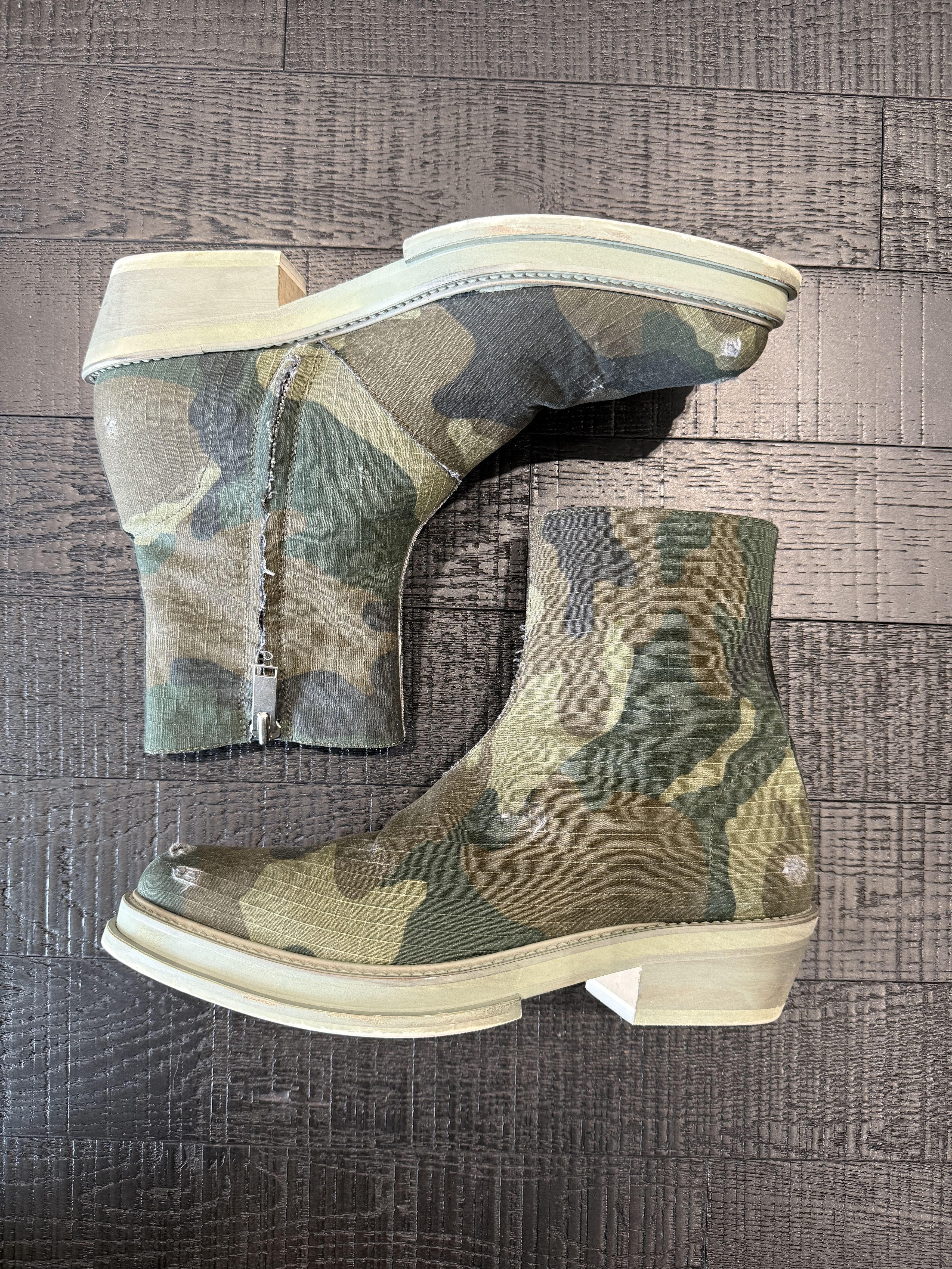 424 424 Rip Stop Leather West Coast Boot in Camo Size US 9 / EU 42 - 1 Thumbnail