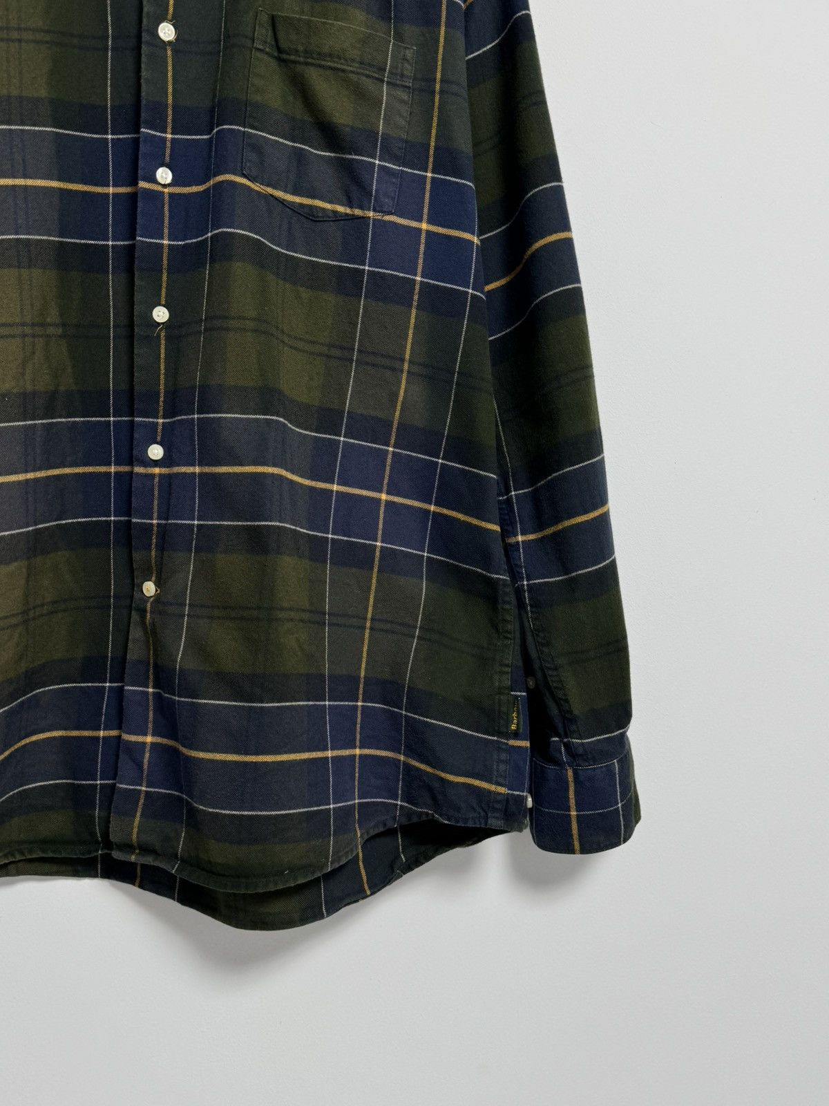 Barbour Barbour Button Up T-Shirt Vintage 90’s Size US L / EU 52-54 / 3 - 3 Thumbnail
