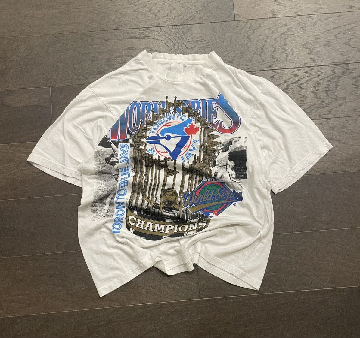 Other Vintage World Series Blue Jays Tee Size US S / EU 44-46 / 1 - 1 Thumbnail