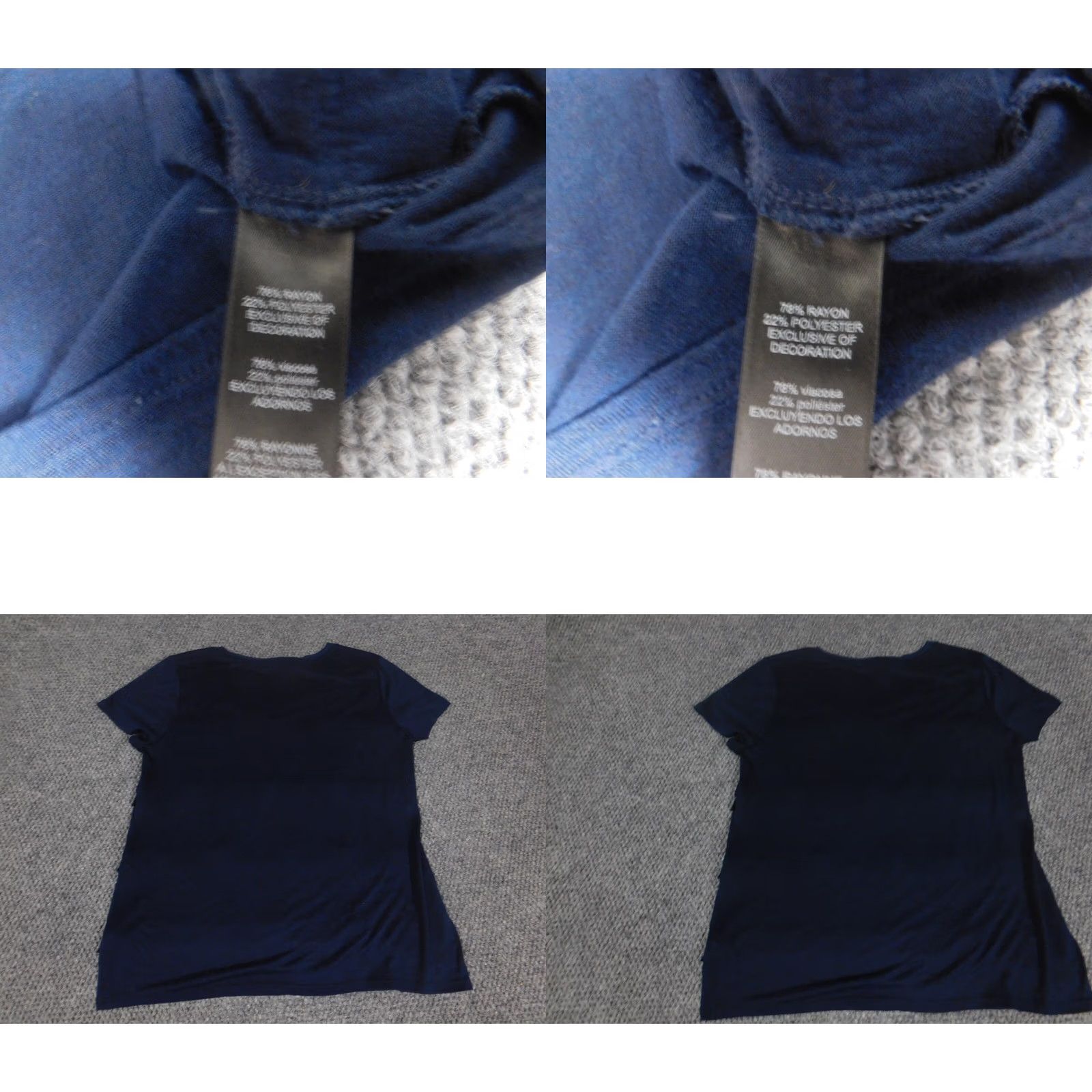White House Black Market White House Black market Womens Blouse Medium blue stretch pullover Size M / US 6-8 / IT 42-44 - 8 Thumbnail