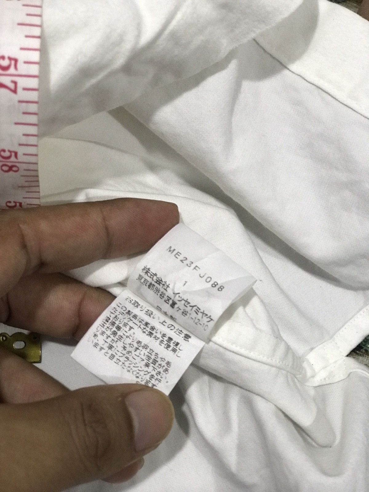 Issey Miyake 2000s Issey Miyake White Zipper Shirt Size US M / EU 48-50 / 2 - 7 Thumbnail