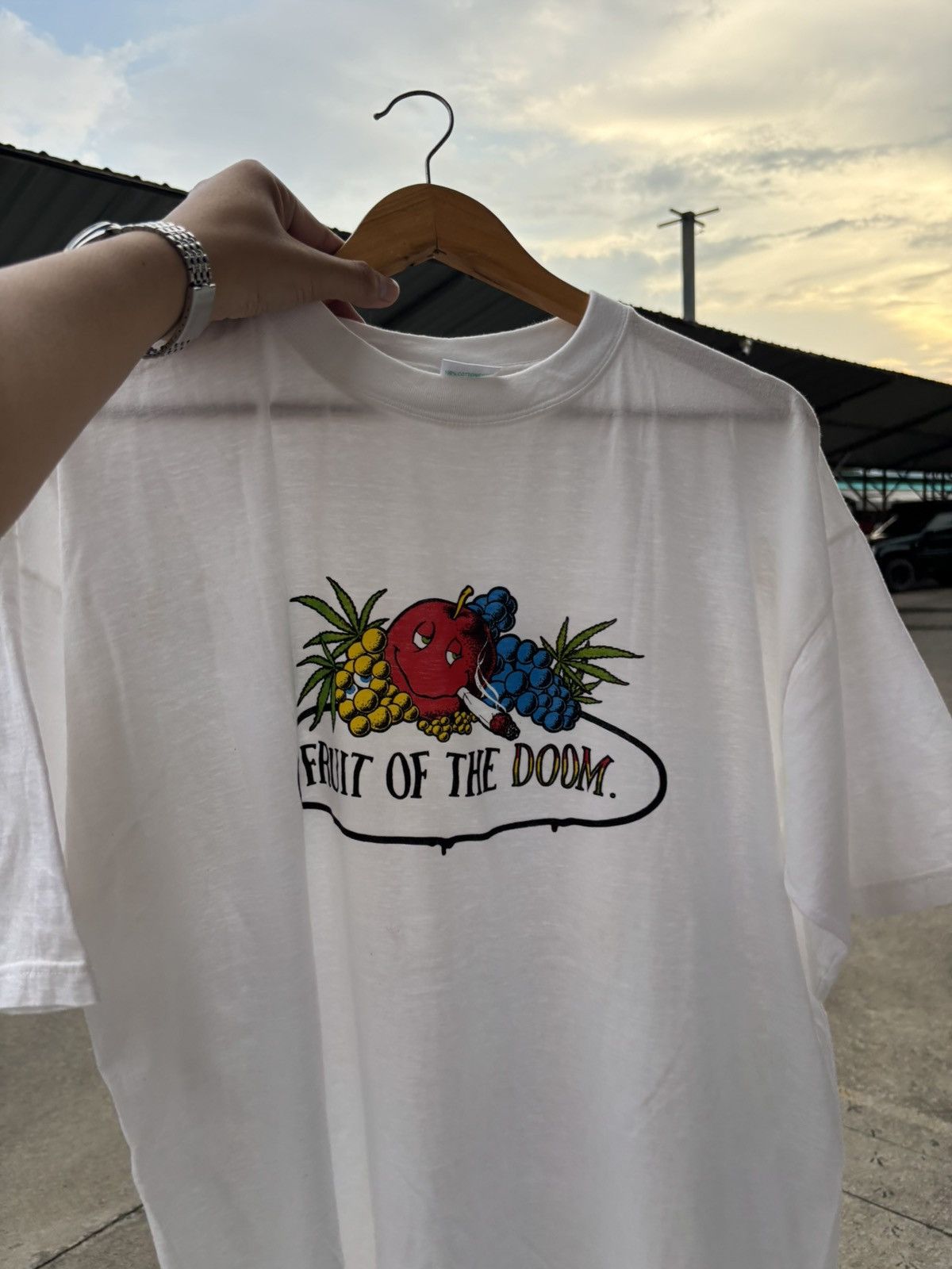 Vintage Vintage Fruit of the Doom 90s-2000s Size US XL / EU 56 / 4 - 4 Thumbnail