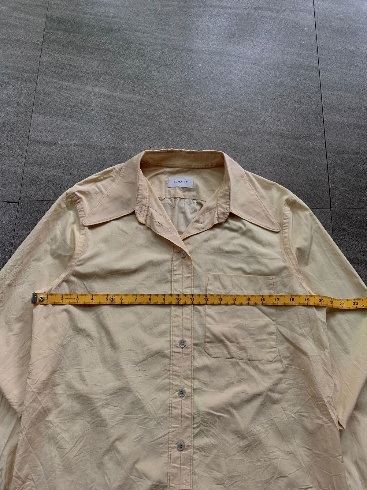 Lemaire FREE TAX! Pointed Collar Shirt Size US S / EU 44-46 / 1 - 12 Thumbnail