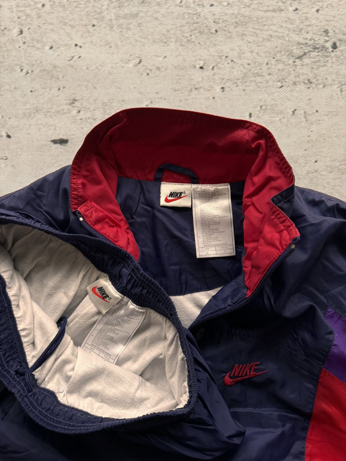 Nike × Vintage NIKE VINTAGE OVERSIZE DRIL TRACK SUIT Y2k Size US S / EU 44-46 / 1 - 5 Thumbnail