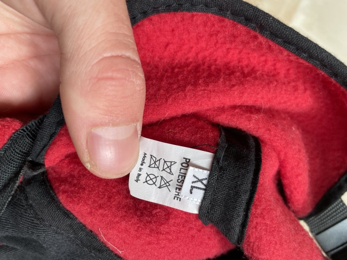 Patagonia Napapijri fleece big logo cap ushanka Size ONE SIZE - 3 Thumbnail