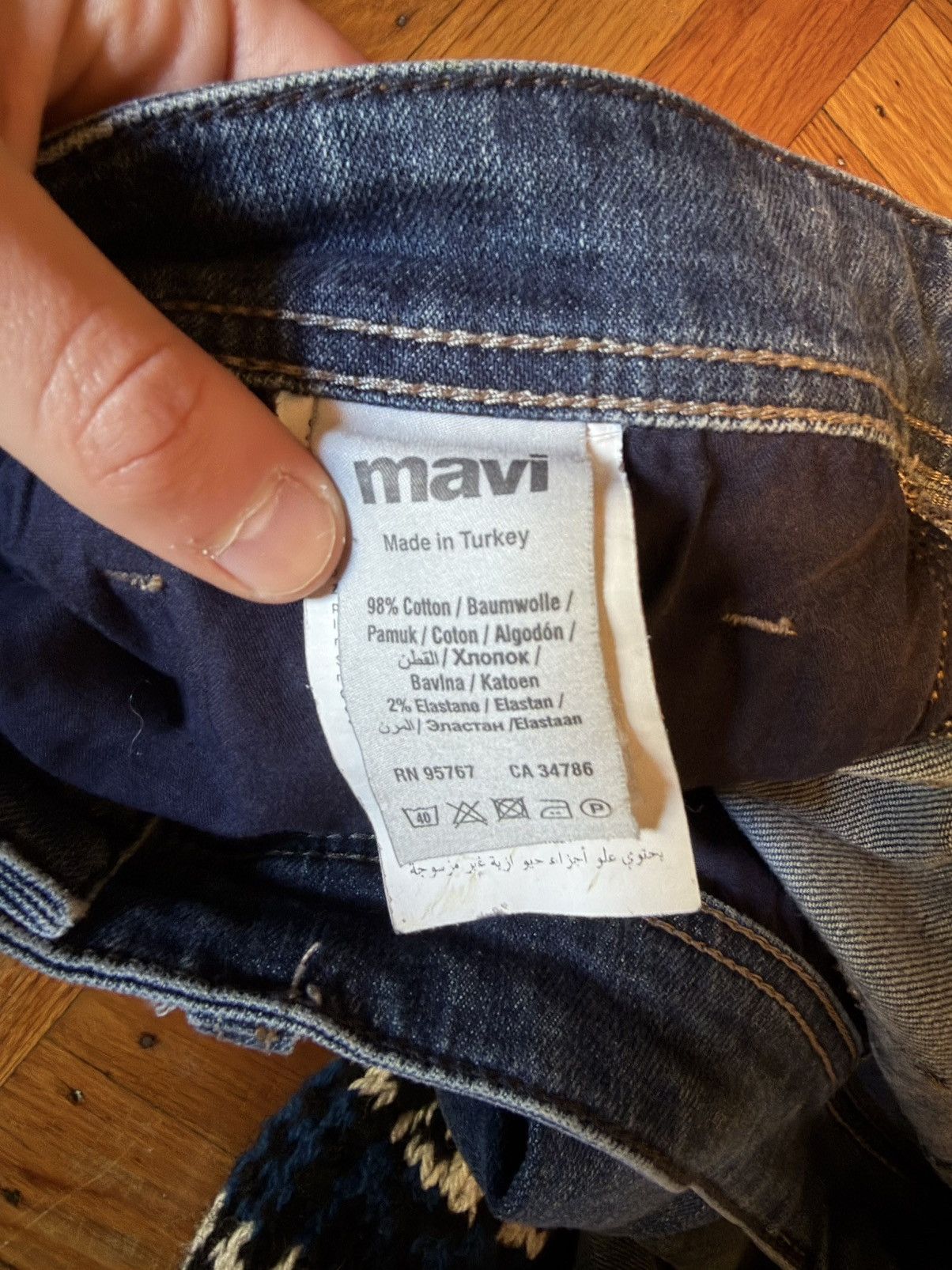 Mavi Mavi Bootcut/Strait Denim Size US 32 / EU 48 - 5 Thumbnail