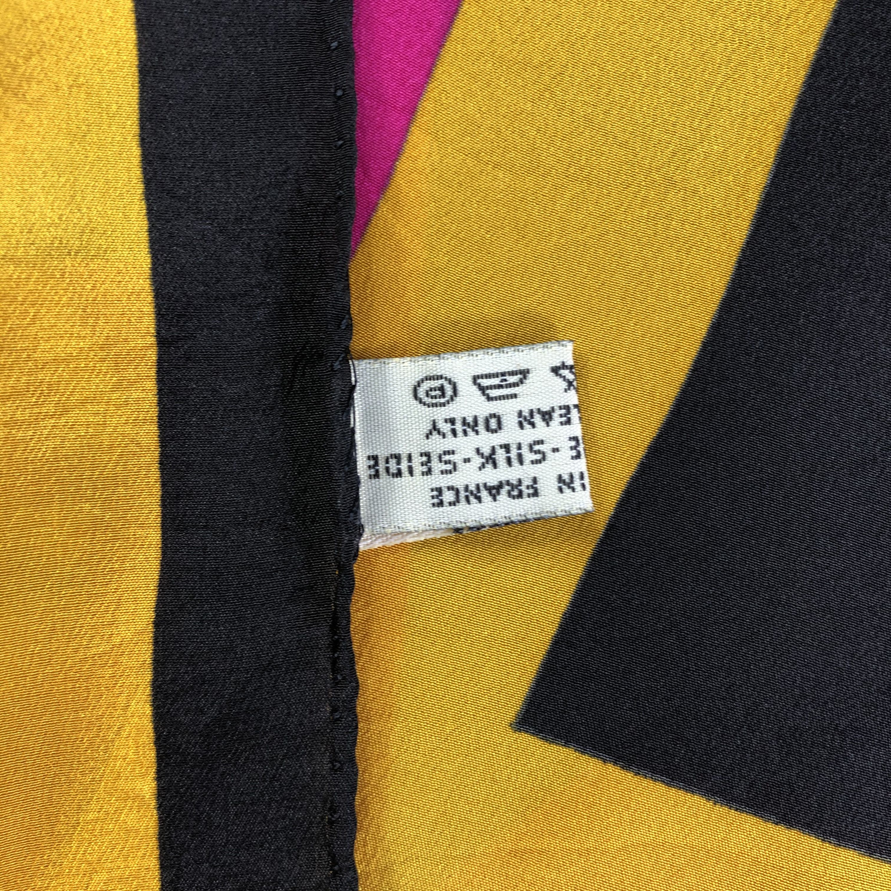 Vintage Vintage Marc Rozier Silk Scarf Size ONE SIZE - 6 Thumbnail