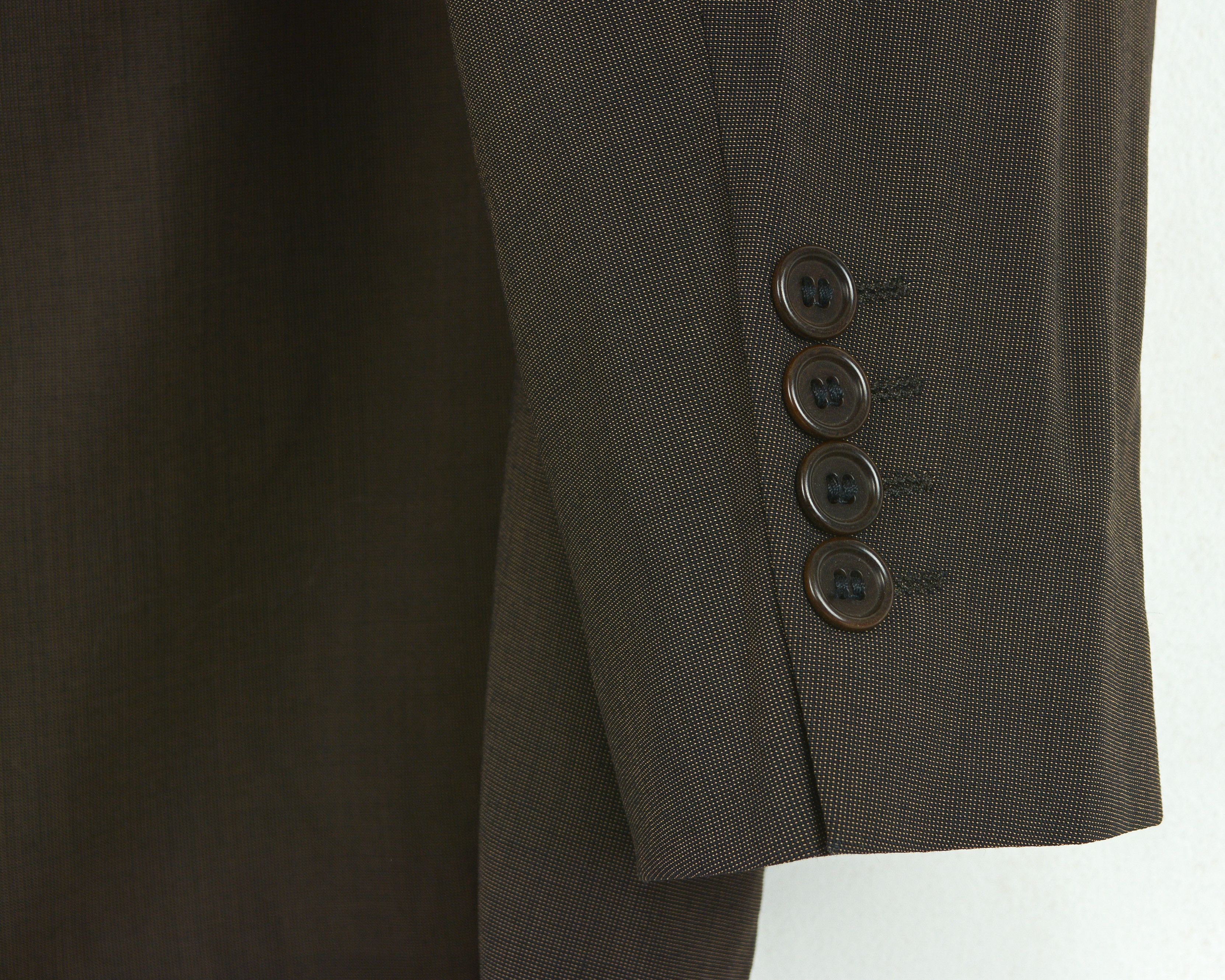 Hugo Boss Bernies Einstein Omega Wool Blazer Suit Jacket EU 50 Coat Size 40R - 4 Thumbnail
