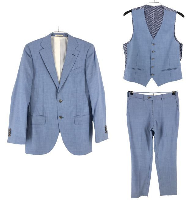 Suitsupply Lazio Single Breasted Wool Formal Suit UK/US:38 - W32 L29 Size 38S - 1 Thumbnail