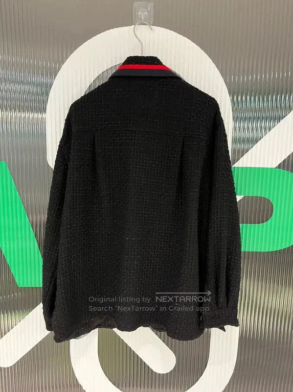 Miu Miu Miu Miu Black Striped Cotton Cardigan for Women . Size S / US 4 / IT 40 - 2 Thumbnail