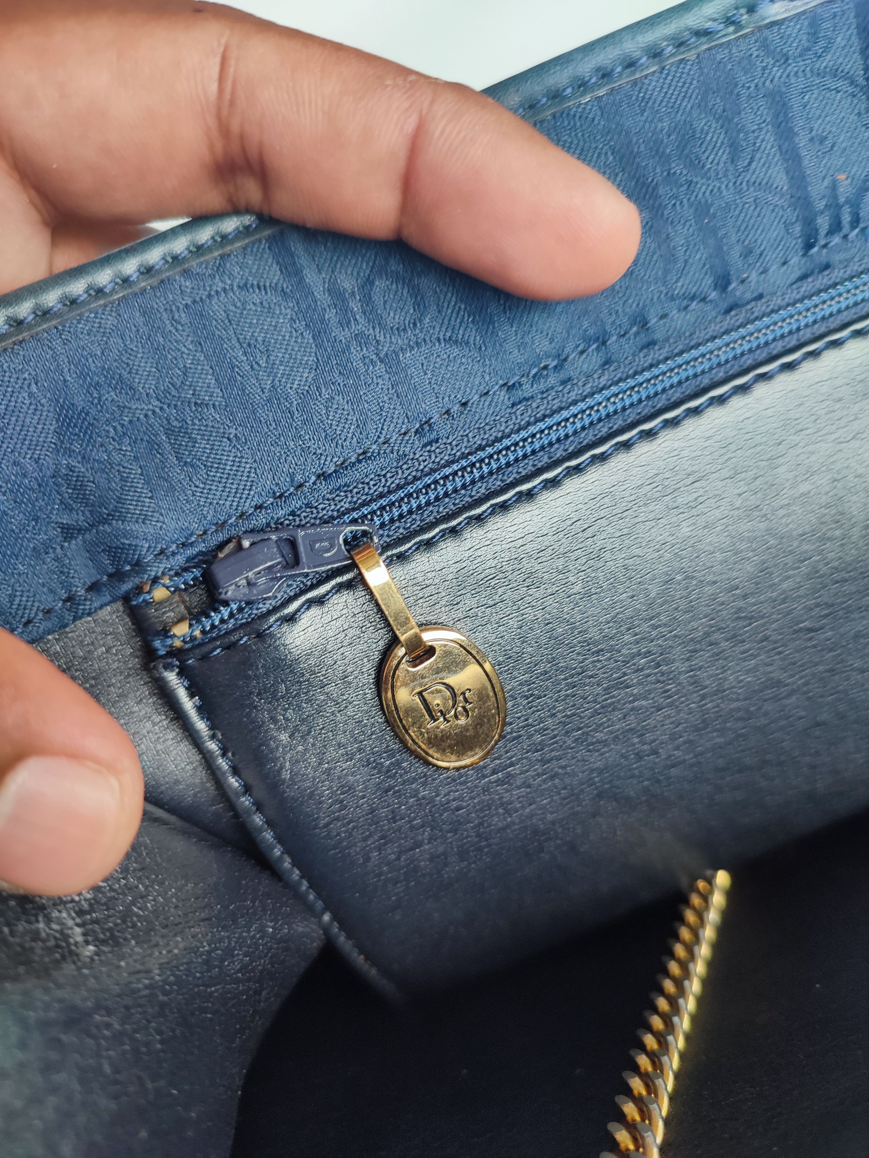 Christian Dior Monsieur CHRISTIAN DIOR TROTTER LOGO JACQUARD CHAIN BAG Size ONE SIZE - 12 Thumbnail