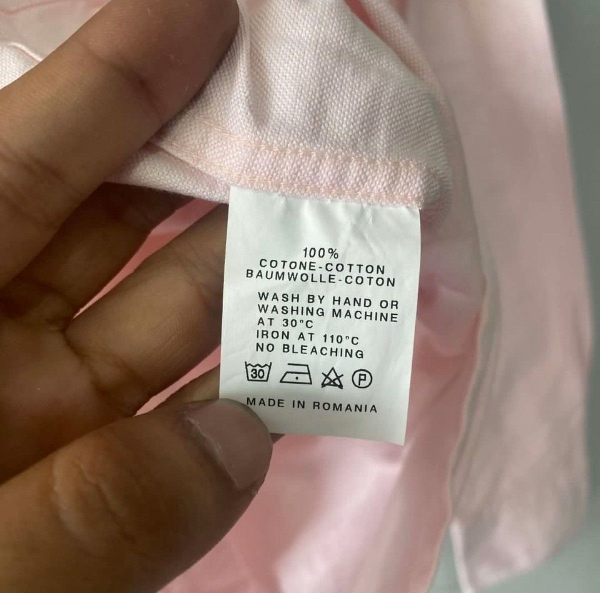 Raf Simons Raf simons cotton oxford shirt Size US M / EU 48-50 / 2 - 5 Thumbnail