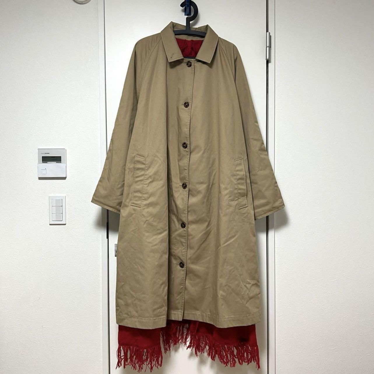 Vetements Vetements SS19 Reversible Scarf Coat Size US S / EU 44-46 / 1 - 5 Thumbnail
