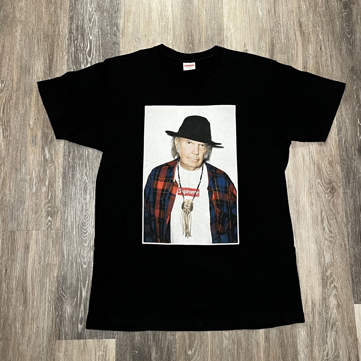 Supreme Supreme Photo Tee Neil Young Size US L / EU 52-54 / 3 - 3 Thumbnail