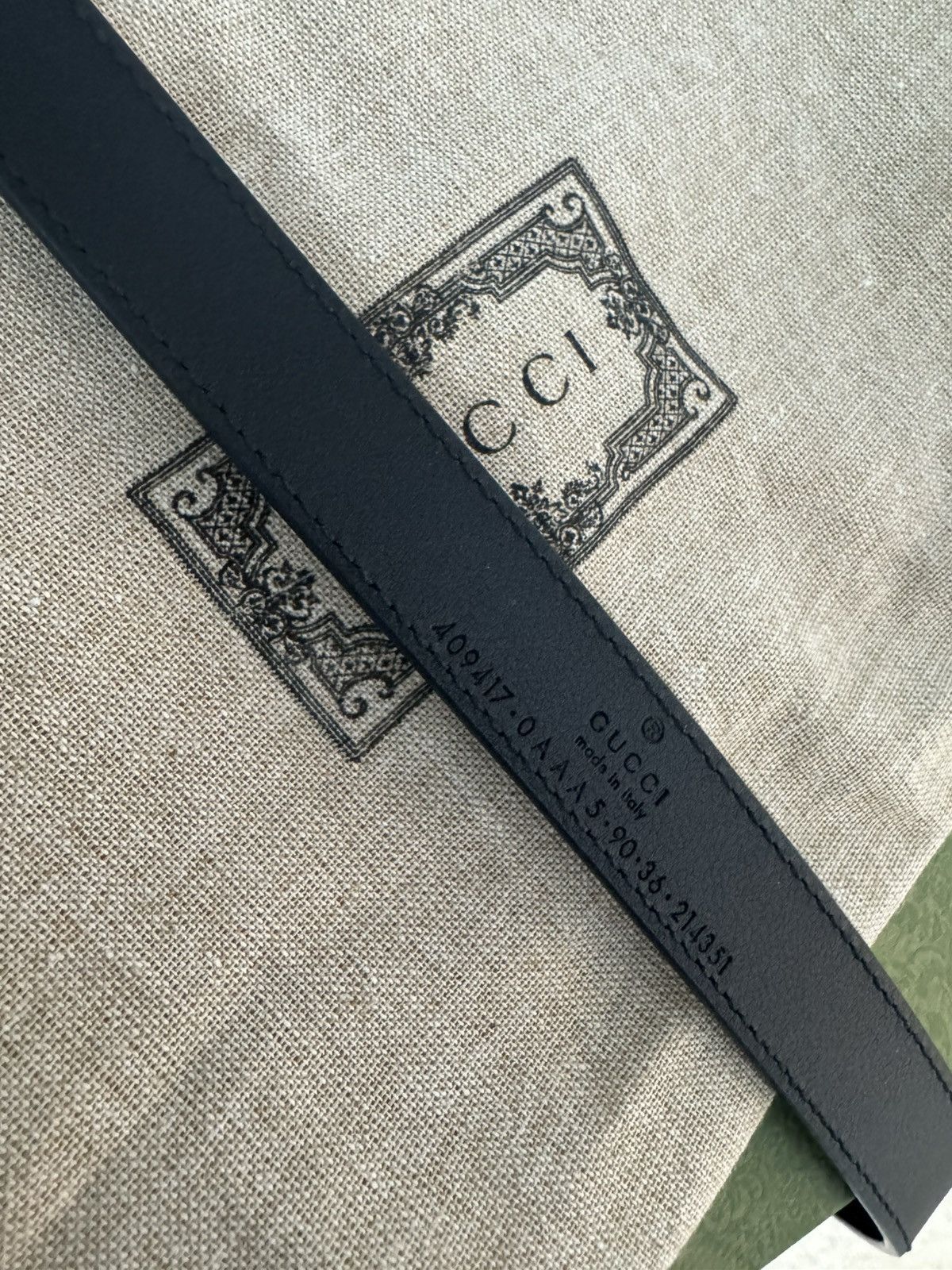 Gucci GG Marmont thin belt Size ONE SIZE - 3 Thumbnail