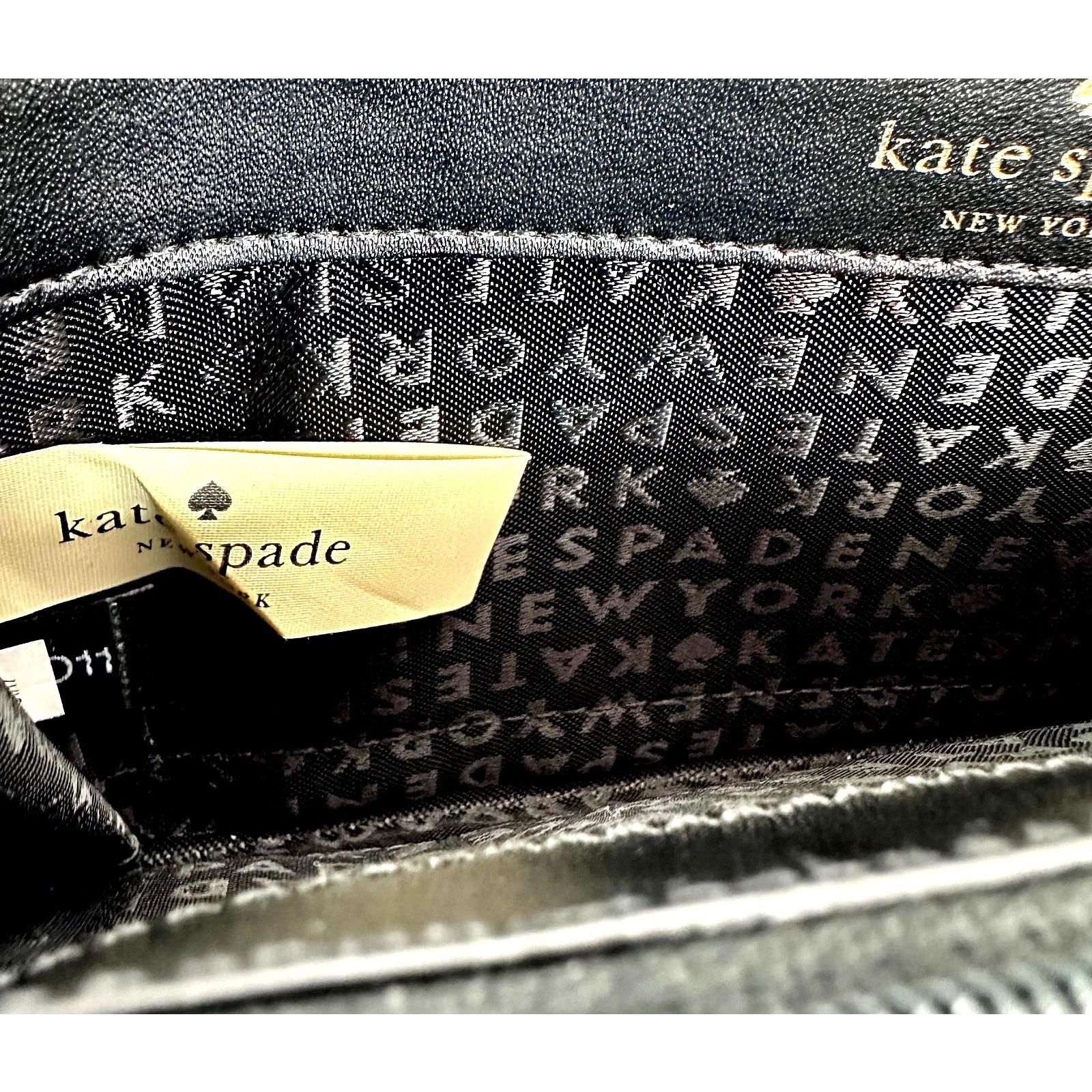 Kate Spade Kate Spade Chester St Pebble Leather Zip Around Wallet Black Size ONE SIZE - 12 Thumbnail