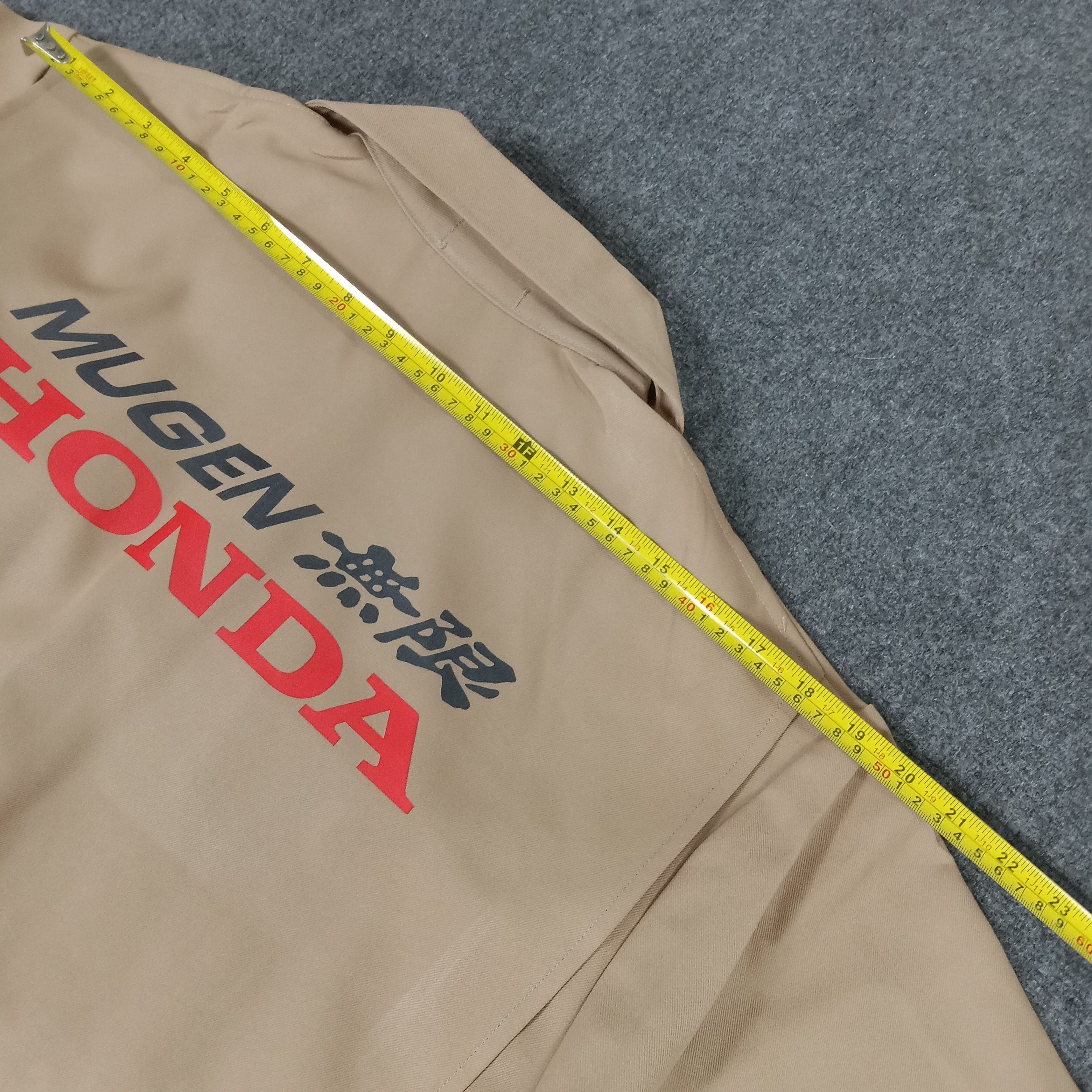 Honda × Japanese Brand × Vintage Mugen Honda Japanese Racing Team Custom Art Jacket Size US L / EU 52-54 / 3 - 7 Thumbnail