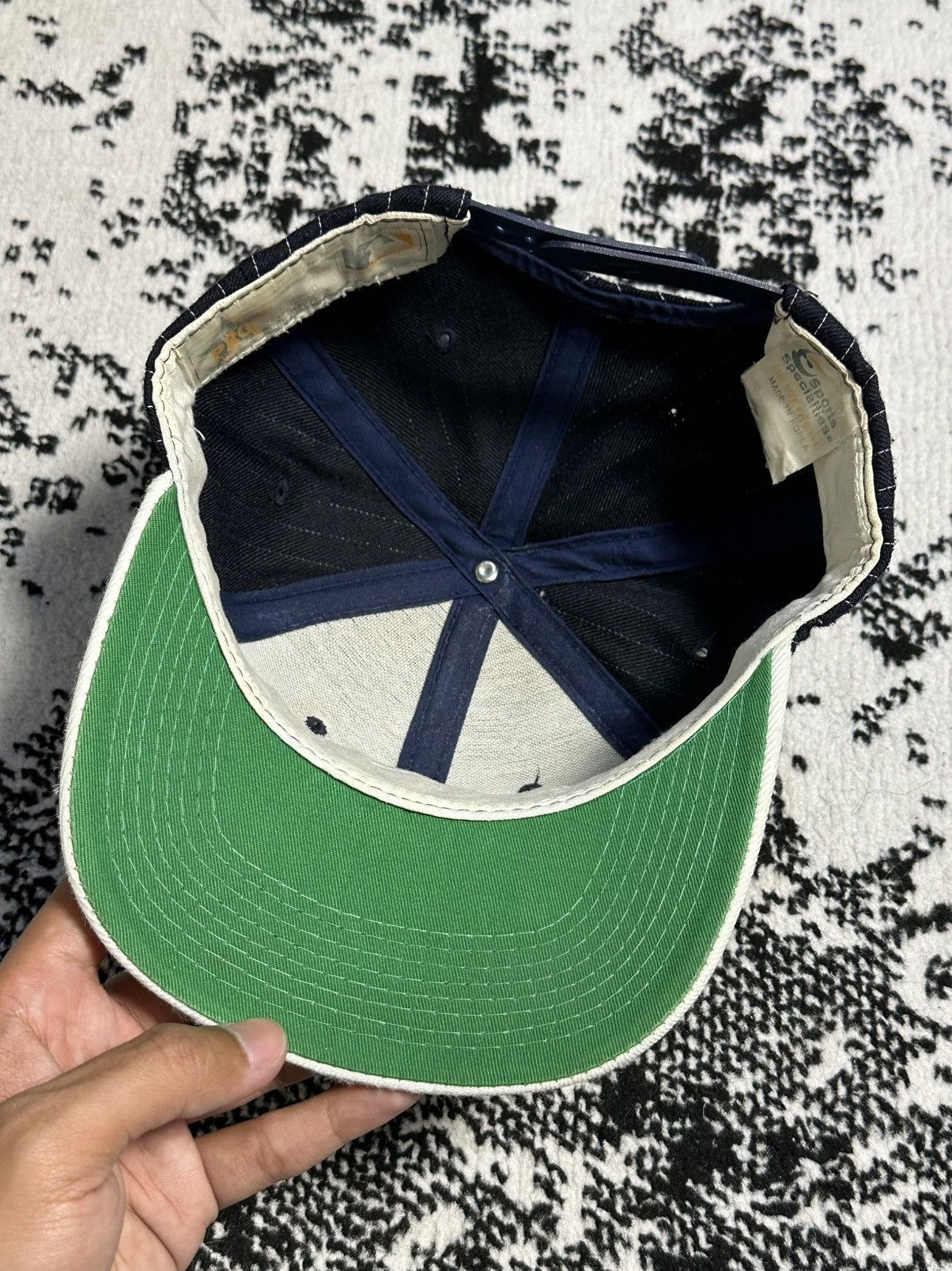 Sports Specialties Vintage NY Yankees MLB Sports Specialties Pinstripe Hat Size ONE SIZE - 6 Thumbnail