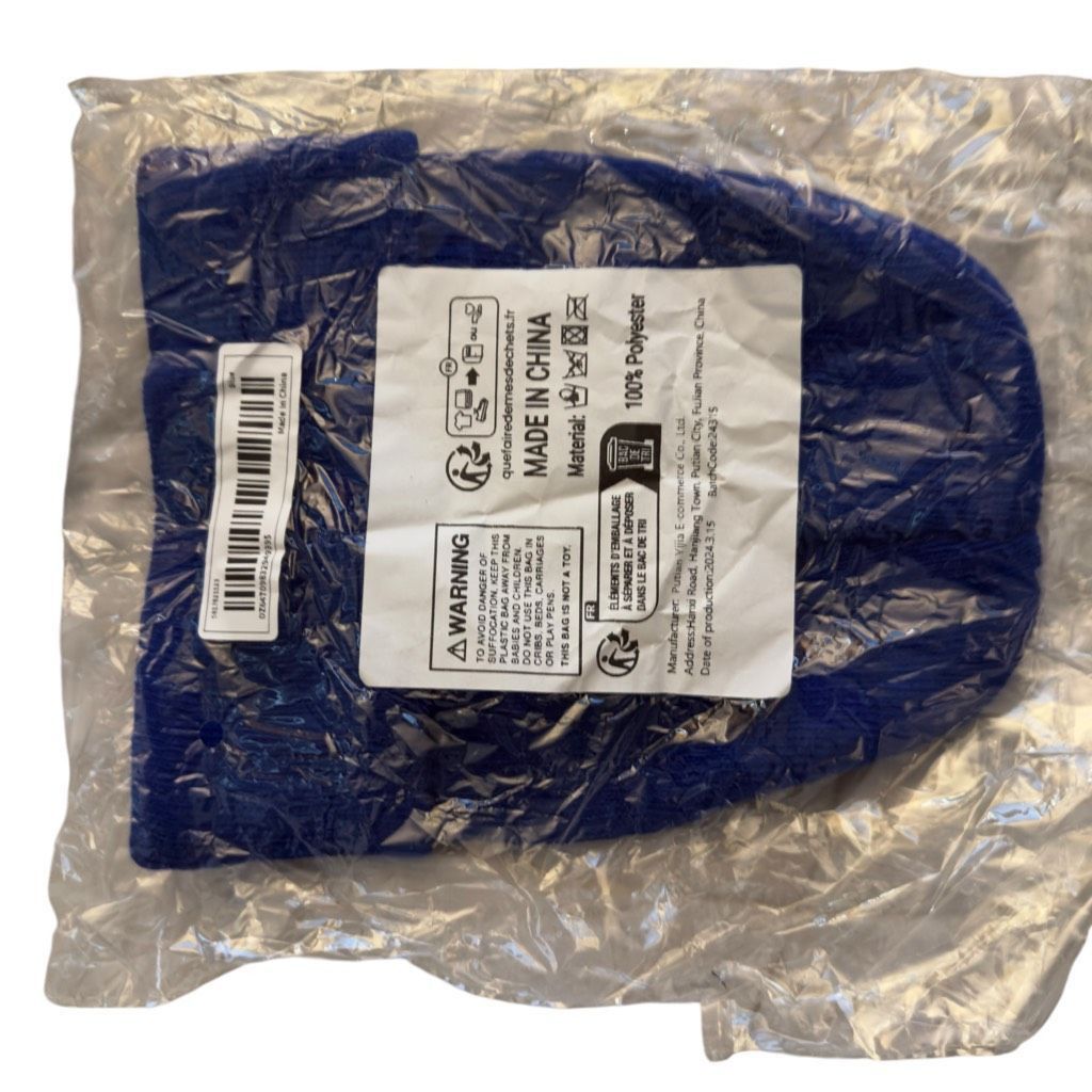 Other NWT Blue All In My Head Beanie Unisex OS | Streetwear Skater Size ONE SIZE - 6 Thumbnail