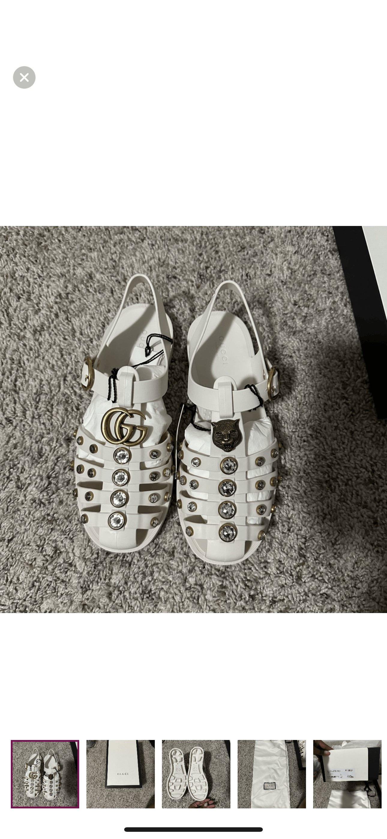 Gucci Gucci sandals Size US 6 / IT 36 - 1 Thumbnail