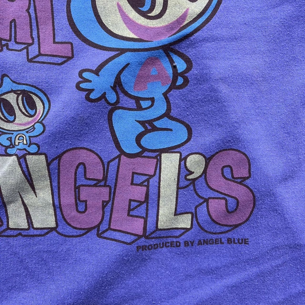Angel Blue × Japanese Brand Angel Blue Purple Long Sleeve T-shirt Size S / US 4 / IT 40 - 4 Thumbnail
