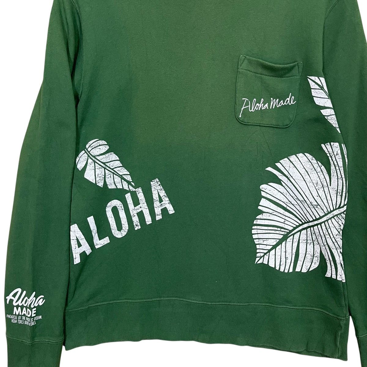 Vintage 90s Aloha Hawaii Surf Crewneck Sweatshirt