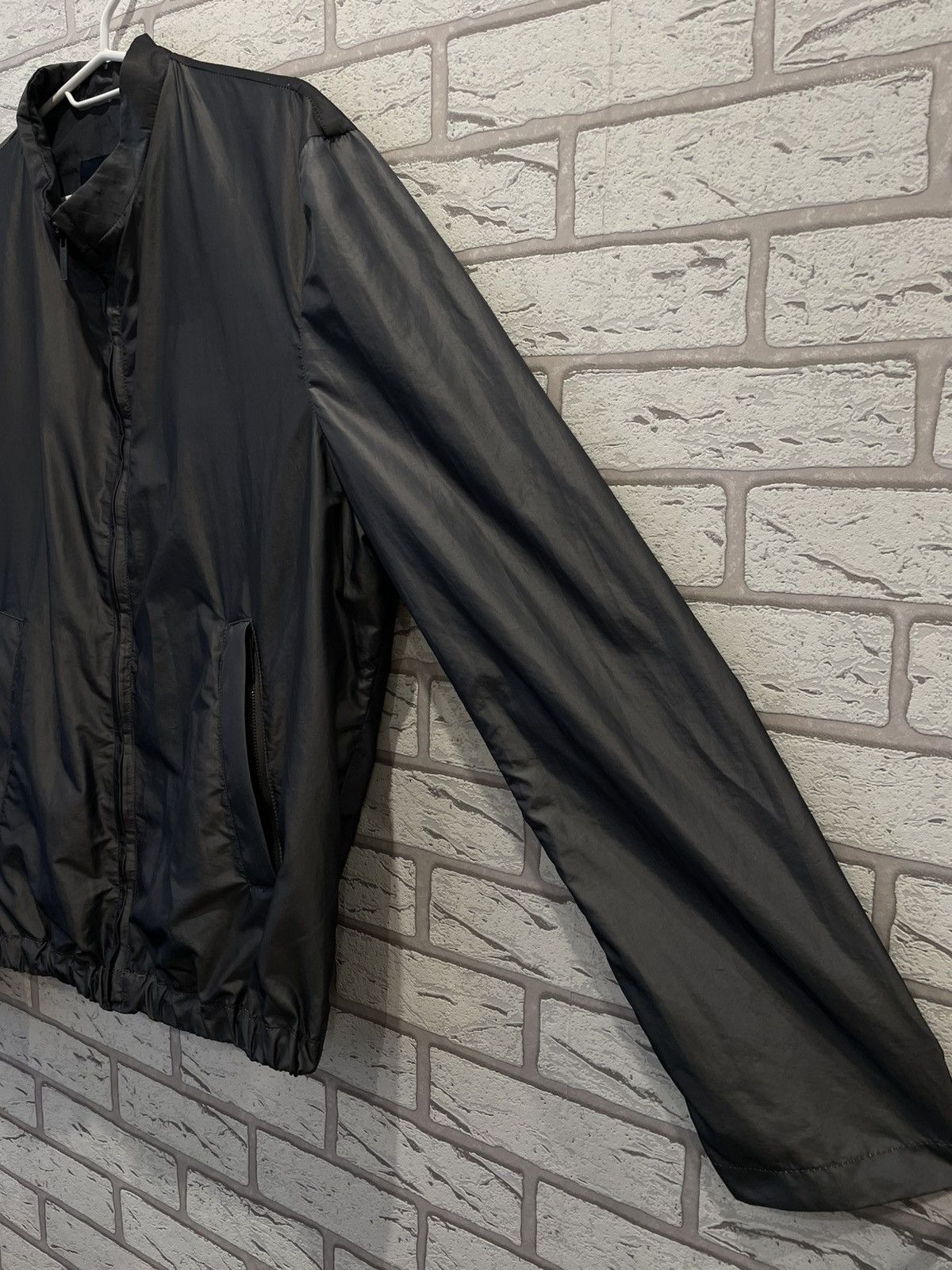 Burberry × Vintage Burberry London metal grey nylon bomber jacket Size US M / EU 48-50 / 2 - 9 Thumbnail