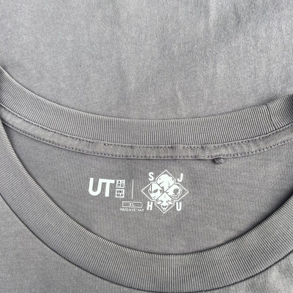 Uniqlo Thrashed Faded Evangelion X Uniqlo Anime Tee Size US XL / EU 56 / 4 - 5 Thumbnail