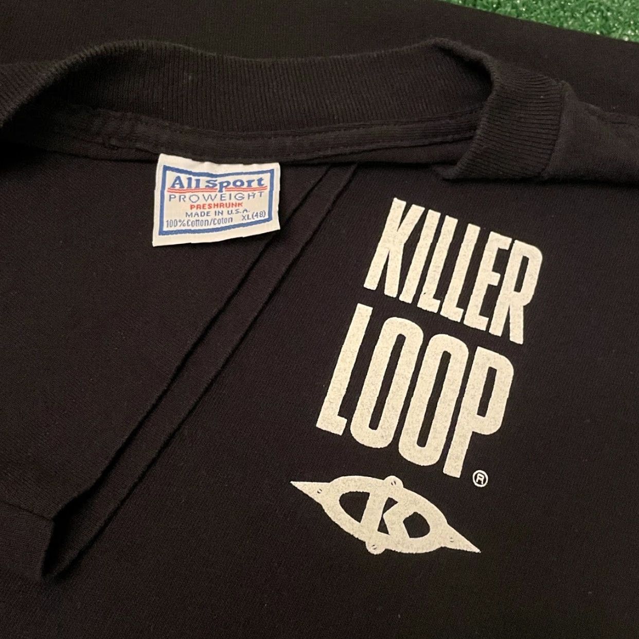 Vintage VINTAGE 90s Killer Loop Skate Surf Shirt Mens XL Black Made In USA T-Shirt Mens 90s Vintage VTG Kang? Size US XL / EU 56 / 4 - 3 Thumbnail