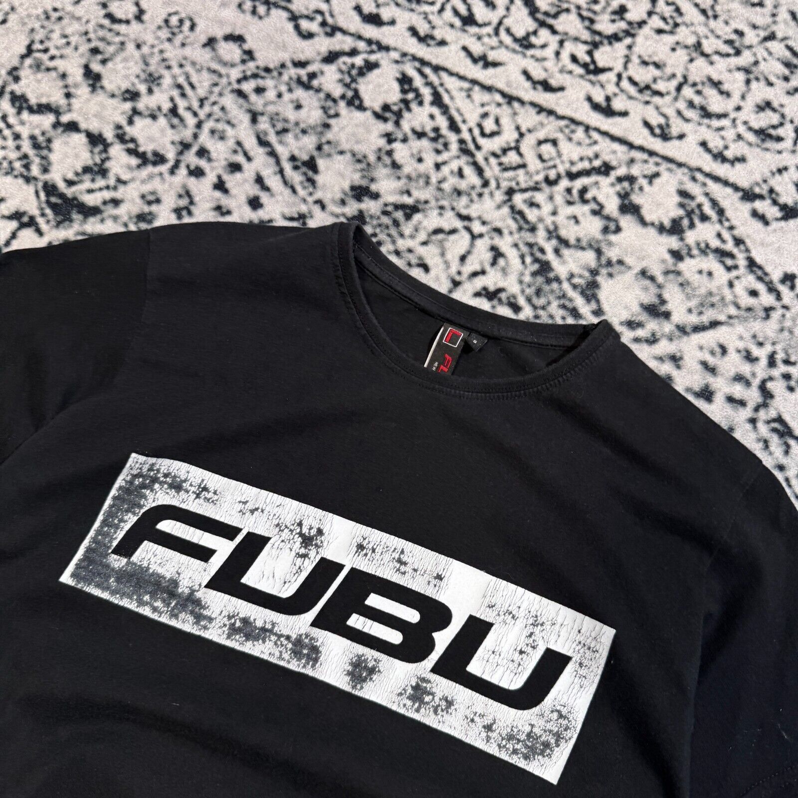 Fubu × Vintage Vintage Fubu Unisex Black Cotton T-Shirt Size S Y2K Fashion Size US S / EU 44-46 / 1 - 4 Thumbnail