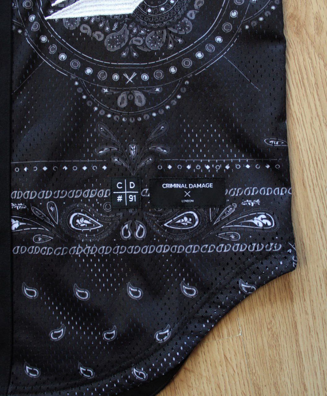 Criminal Damage 🔥 Criminal Damage Bandana Rare Button Up Shirt Vintage Black Size US S / EU 44-46 / 1 - 3 Thumbnail