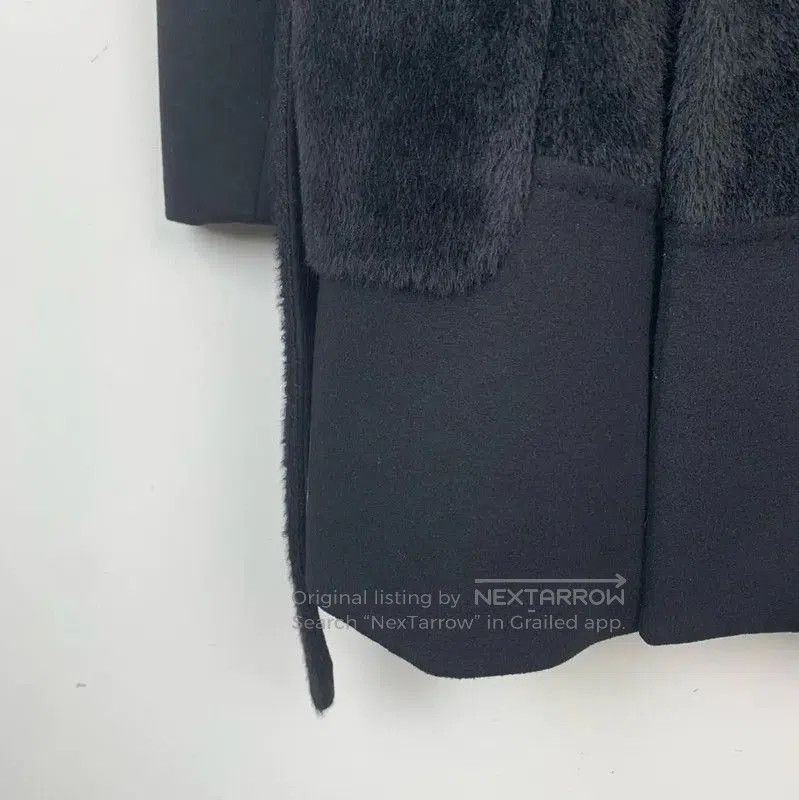 Max Mara MaxMara Black Wool Women's Coat . Size XS / US 0-2 / IT 36-38 - 4 Thumbnail