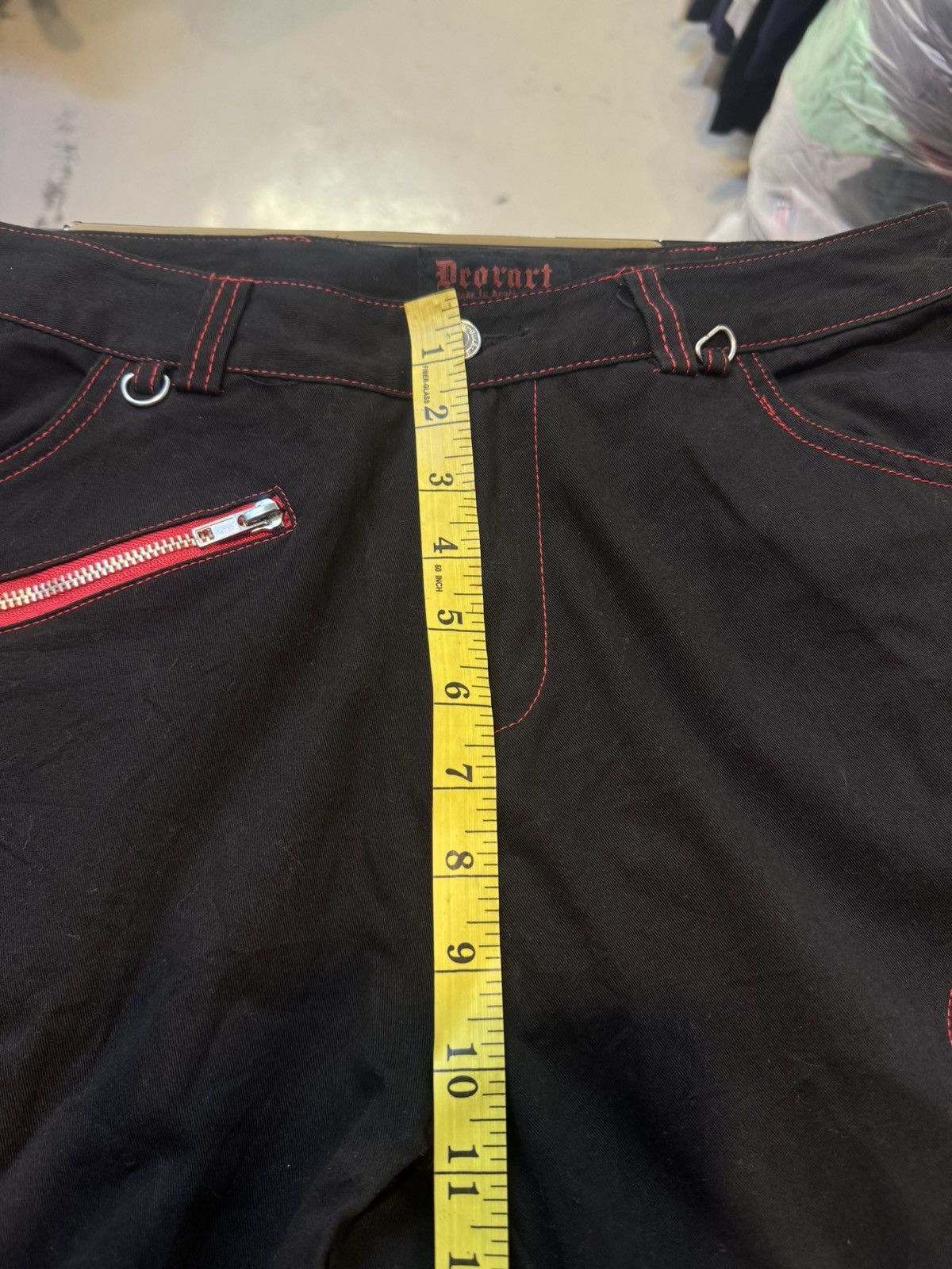 Japanese Brand Vintage Deorat Tactical Bondage Belt Riot Punk Flared Pants Size US 30 / EU 46 - 17 Thumbnail