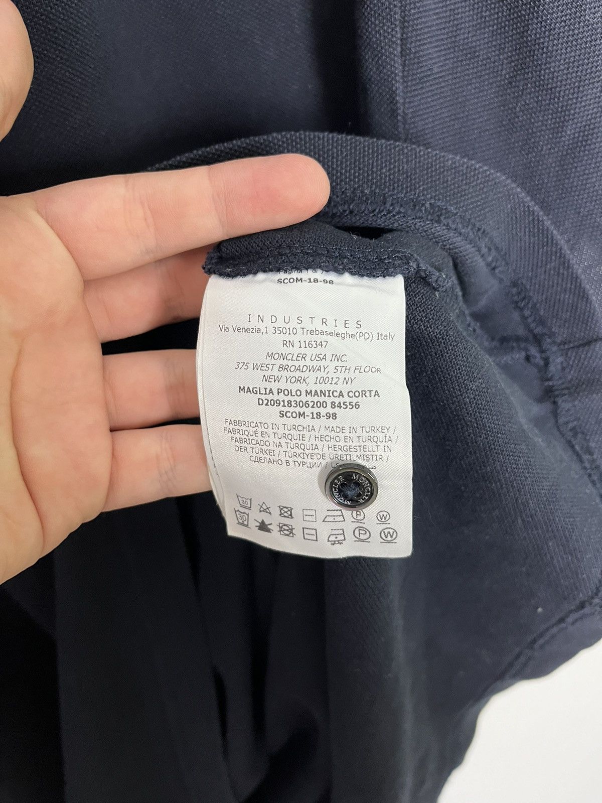 Moncler Moncler polo tshirt Size US XXL / EU 58 / 5 - 5 Thumbnail