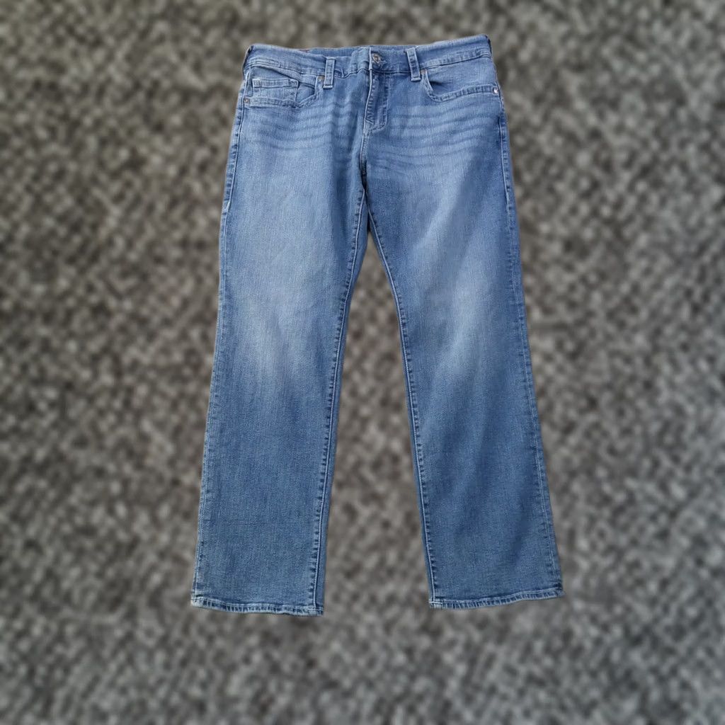 True Religion TRUE RELIGION Ricky Relaxed Straight Jeans Men 38x32 Blue Denim New with Tags Relaxed Straight Jeans 38x32 Men Blue Denim (N/A) Size US 38 / EU 54 - 1 Thumbnail
