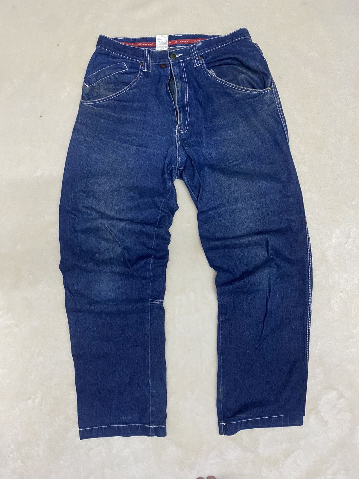 image of Skategang x Vans Vintage Vans Denim Jeans in Blue, Men's (Size 32)