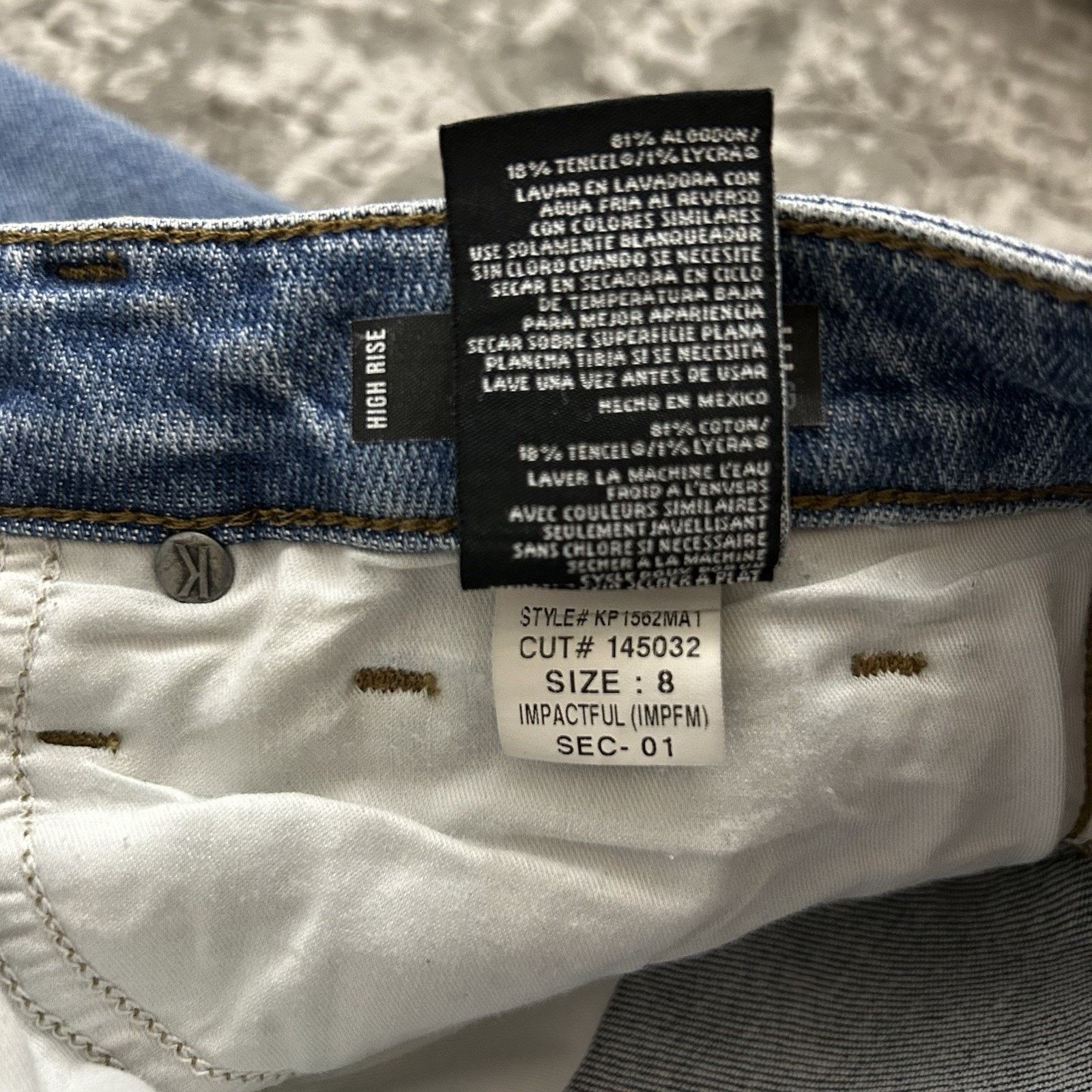 Other KUT from the Kloth High-Rise Fab AB Cigarette Leg- Size 8 Size 30" / US 8 / IT 44 - 6 Thumbnail
