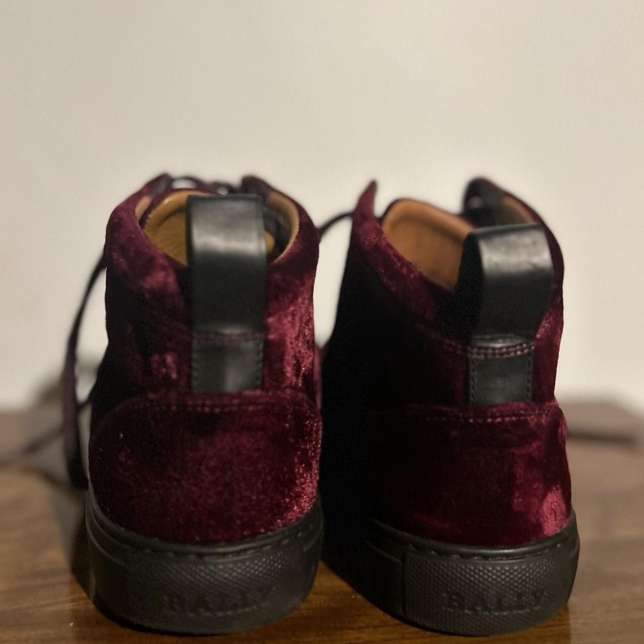 Bally Rare Bally Hedern Velvet High Top Sneakers Size US 8 / EU 41 - 2 Thumbnail