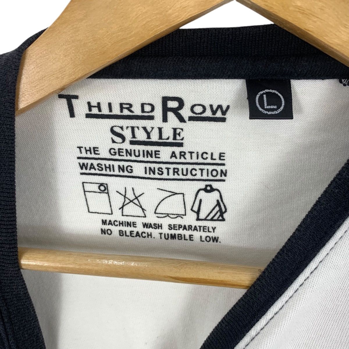 Other THIRD ROW STYLE Skull Guns Old English Text Tee Shirt Top Size L / US 10 / IT 46 - 9 Thumbnail