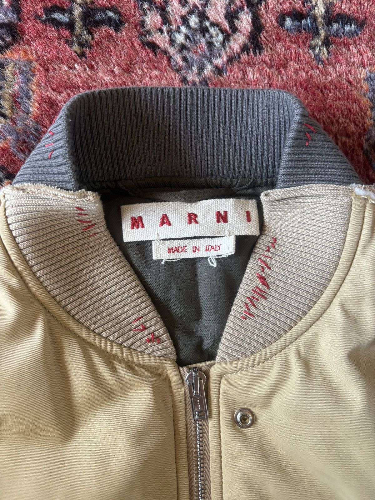 Marni Marni Bomber 50/50 Size US S / EU 44-46 / 1 - 3 Thumbnail