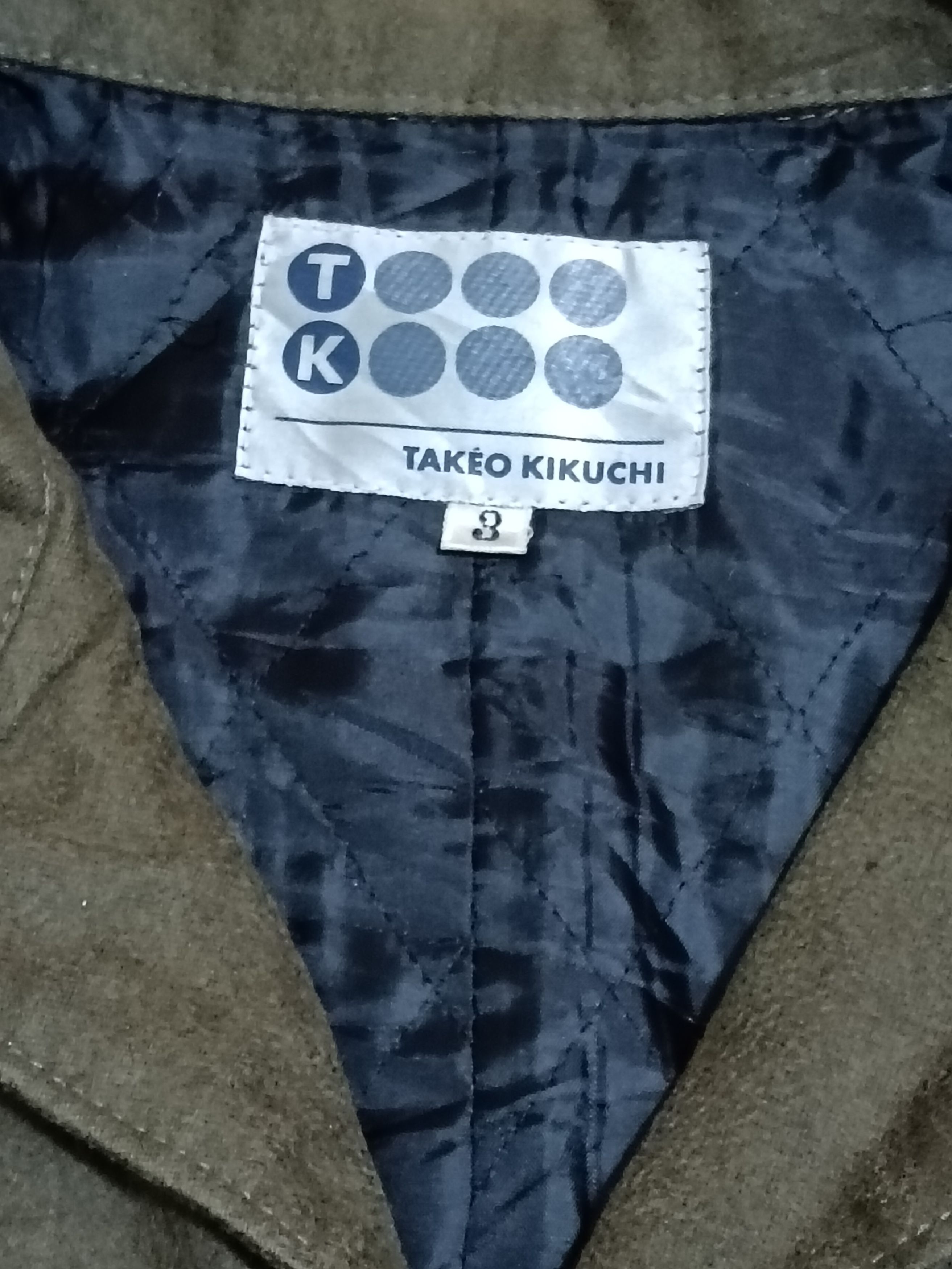 Japanese Brand × Takeo Kikuchi × Vintage TAKEO KIKUCHI ARMY INSPIRED CHORE JACKET Size US L / EU 52-54 / 3 - 4 Thumbnail