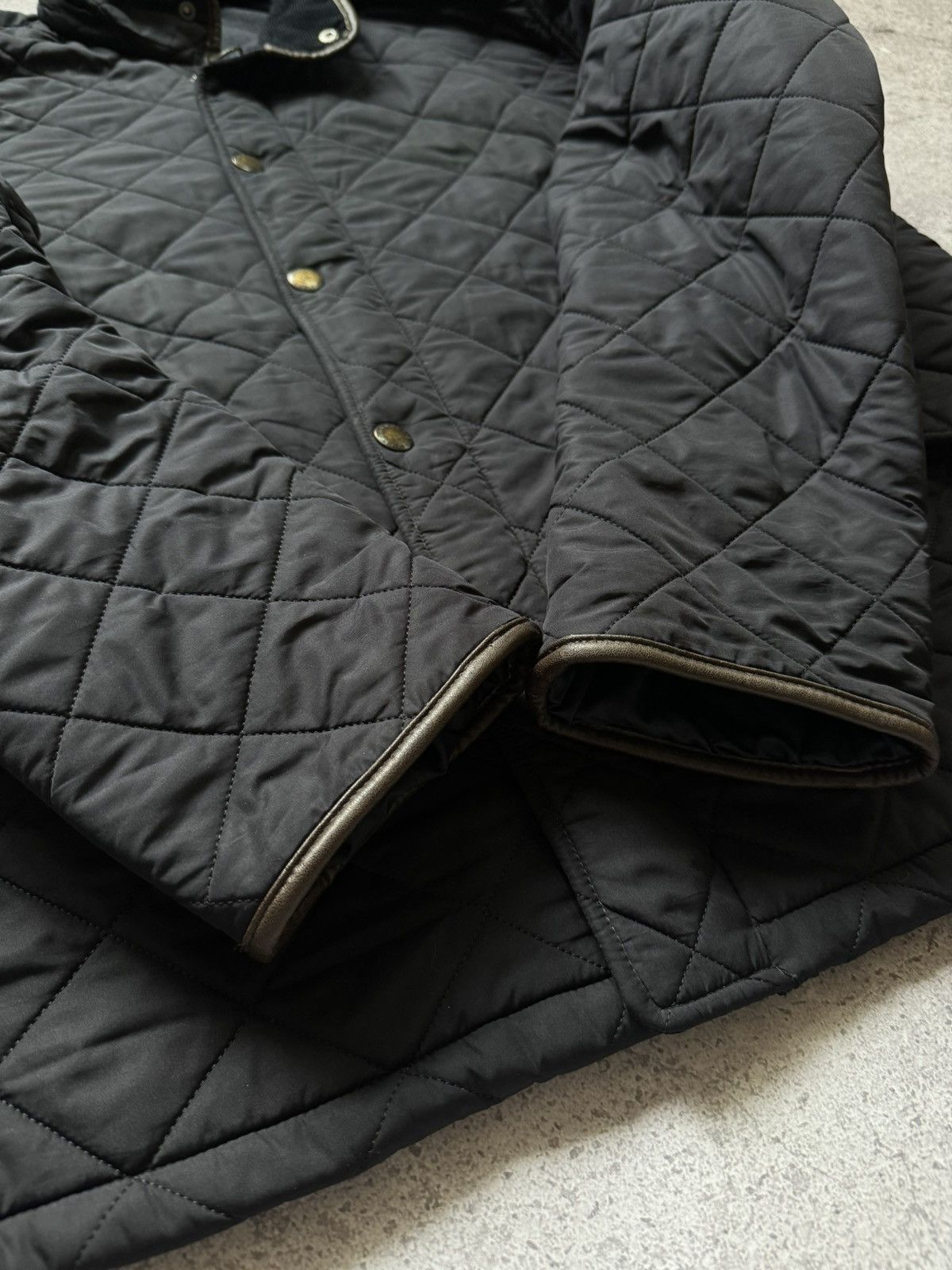 Barbour Barbour Powell Quilt Black Jacket Men’s Medium Size US XXL / EU 58 / 5 - 9 Thumbnail