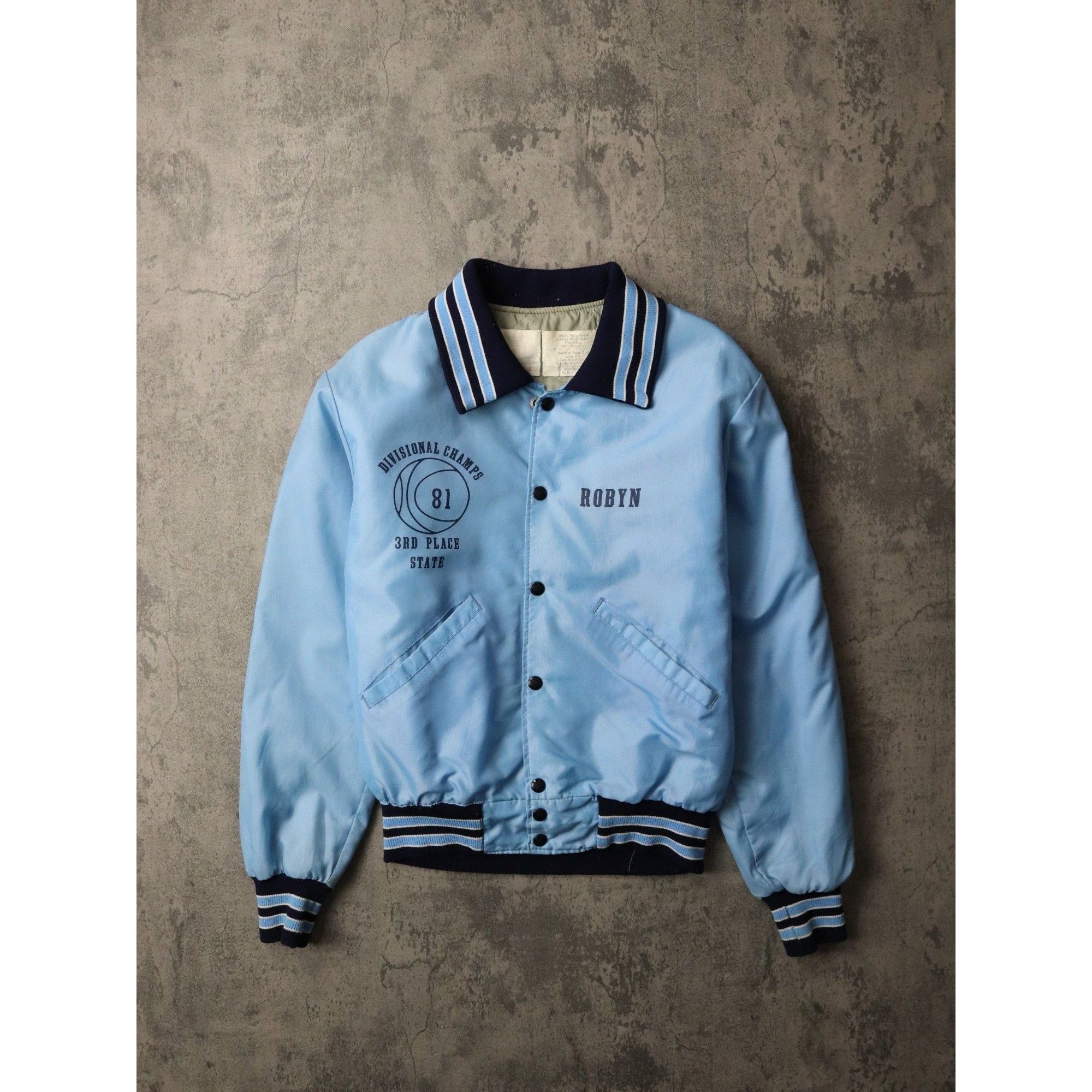 Vintage Vintage Blue Sky Eagles Jacket Snap On Coat Size US S / EU 44-46 / 1 - 1 Thumbnail