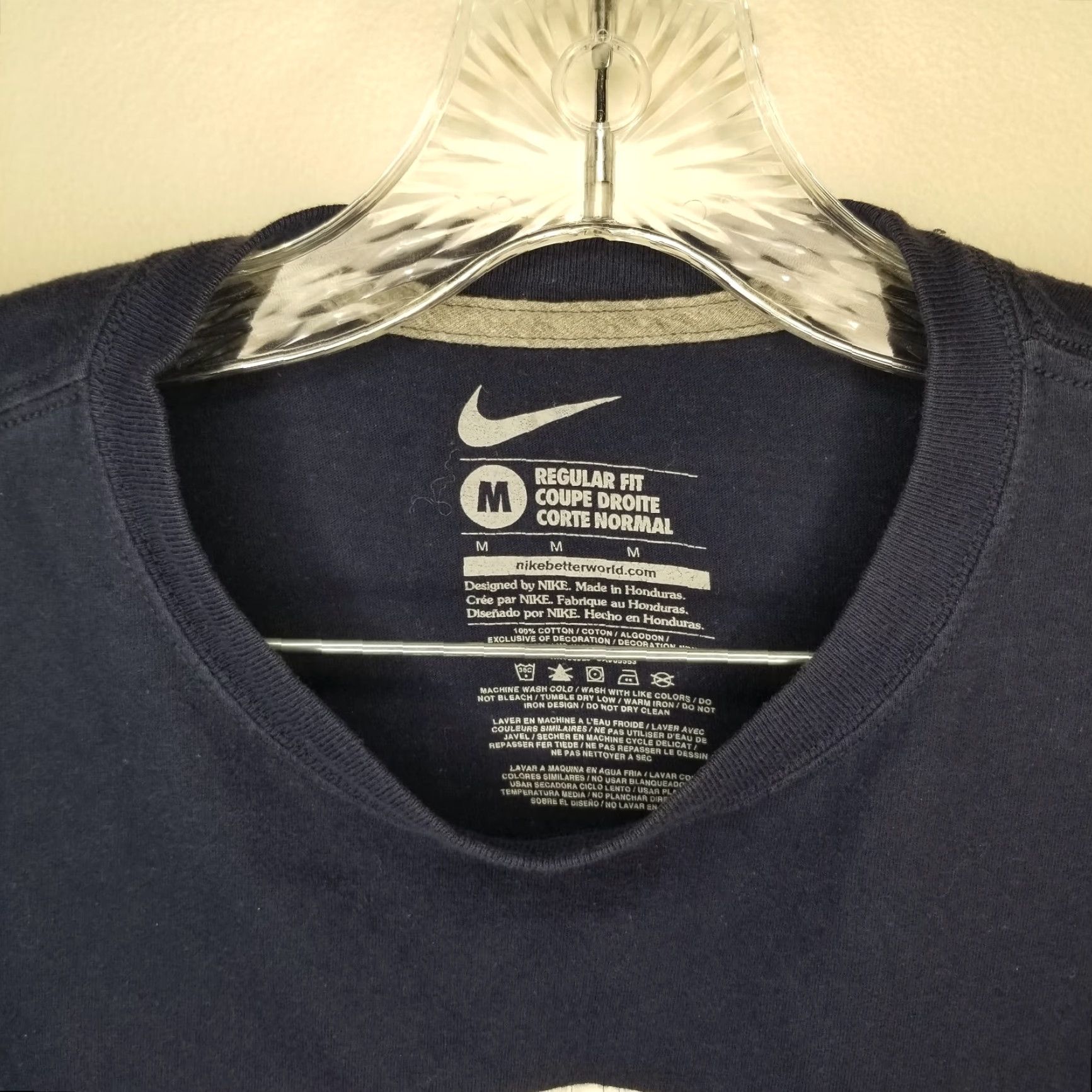 Nike Nike Patriots Shirt Mens Short Sleeve M Blue Size M - Nike T-Shirt Patriots Logo Patriotic Adult Mens Size US M / EU 48-50 / 2 - 4 Thumbnail