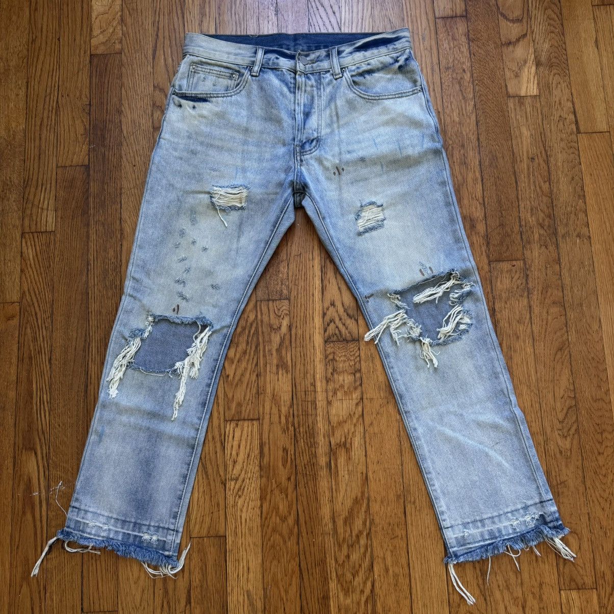 MNML Mnml distressed Jeans Size US 29 - 2 Thumbnail