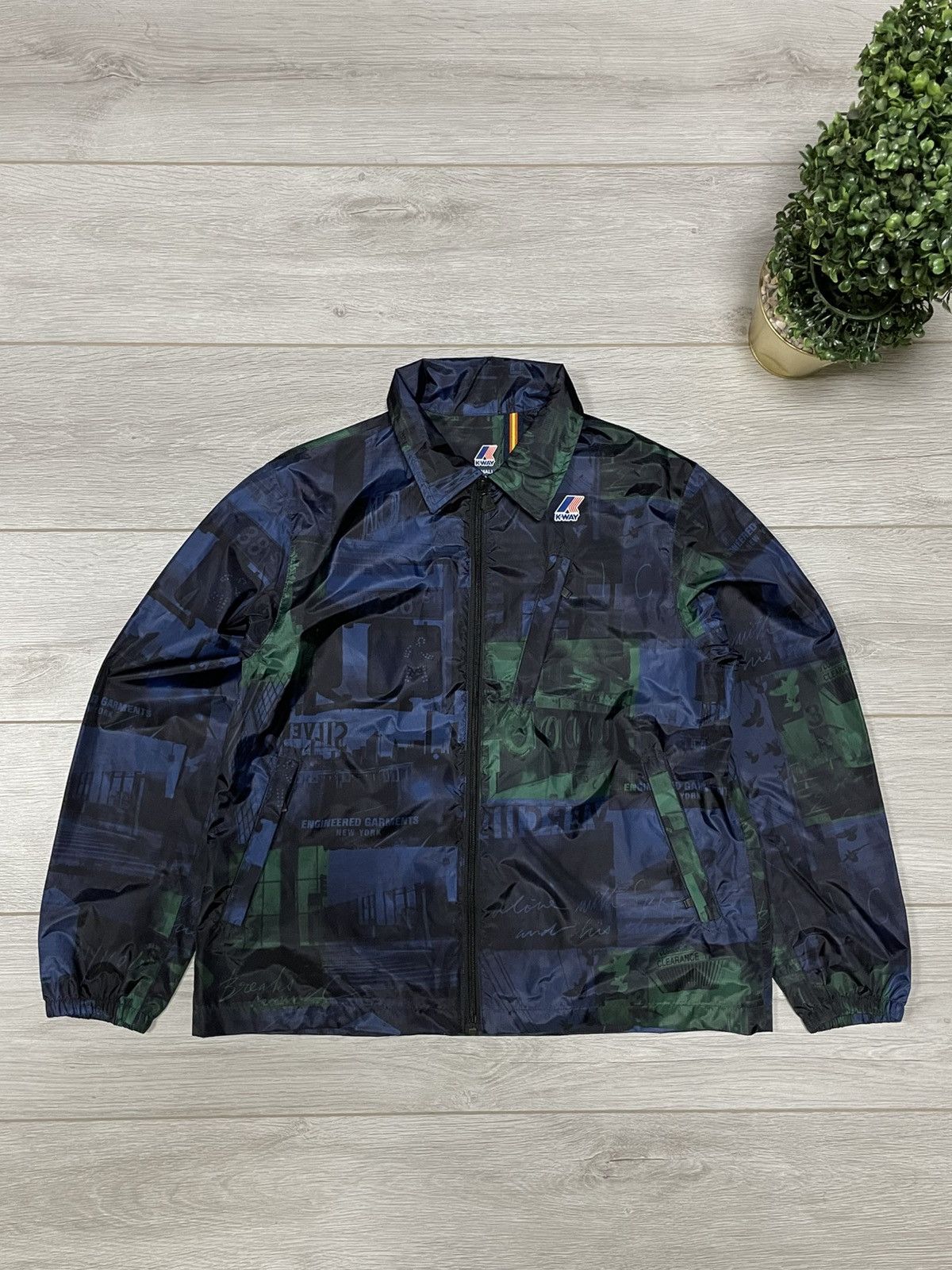 Engineered Garments Engineered Garments x K-Way Waterproof Packable Jacket Size US S / EU 44-46 / 1 - 1 Thumbnail