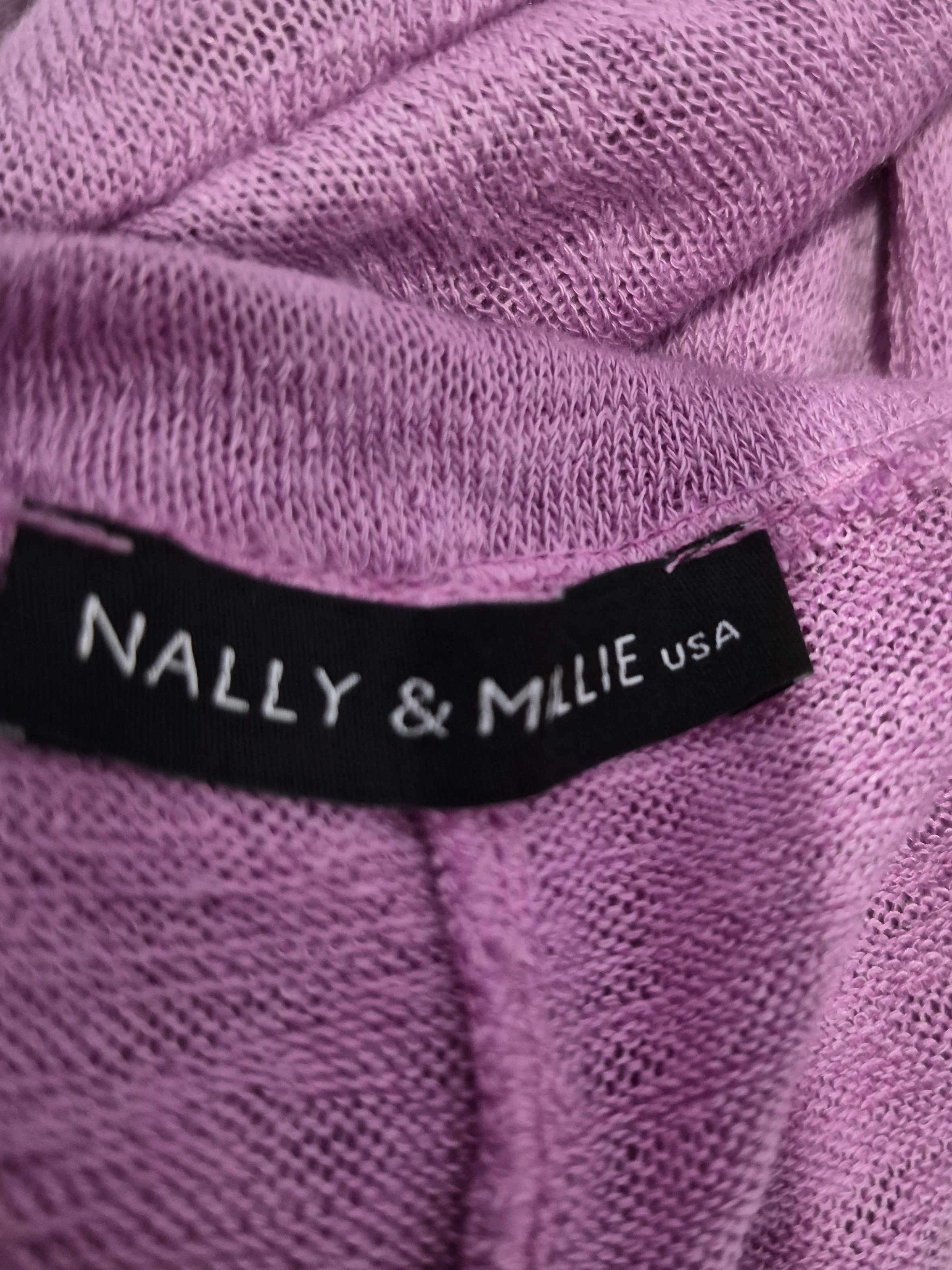 Other Nally & Millie Small/Medium Lilac V-Neck Tunic Top NWT Size M / US 6-8 / IT 42-44 - 5 Thumbnail
